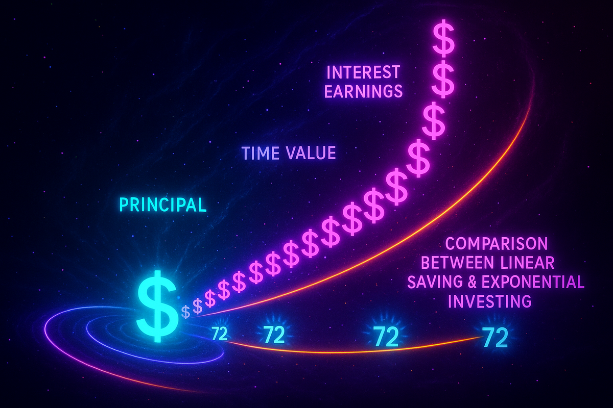Compound Interest: Exponential Growth in Finance