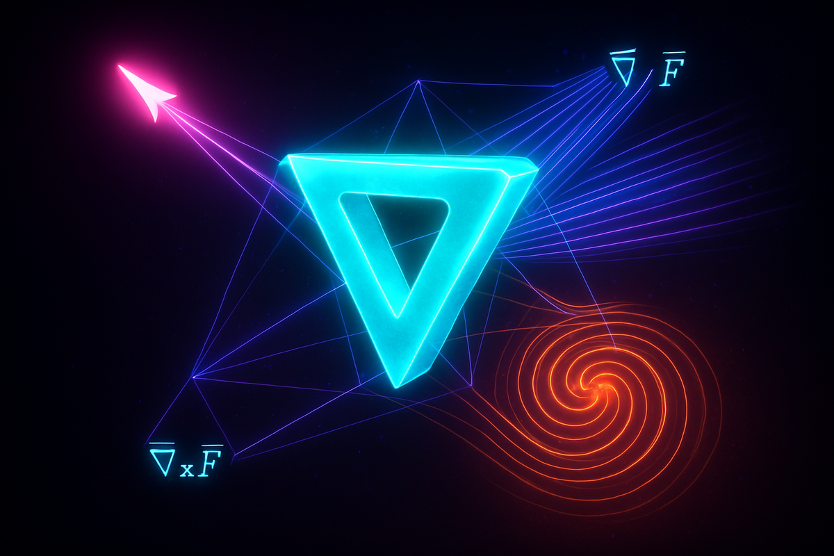 The Gradient Curl and Divergence: Del Operations