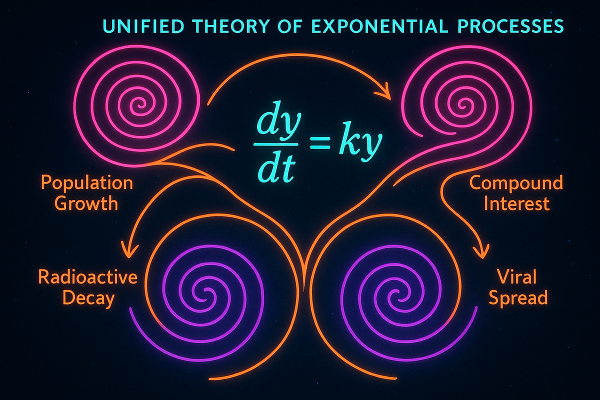 Synthesis: Exponentials as the Language of Multiplicative Processes