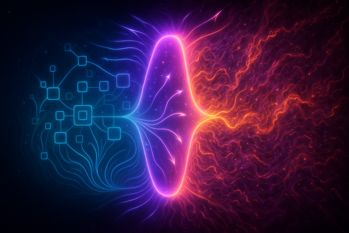 Where Hoffman Meets Friston: Interfaces and Markov Blankets