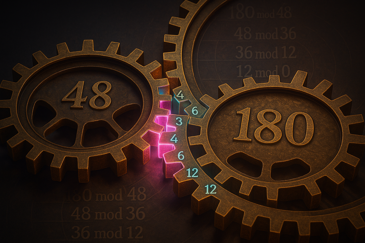 Greatest Common Divisor: What Numbers Share