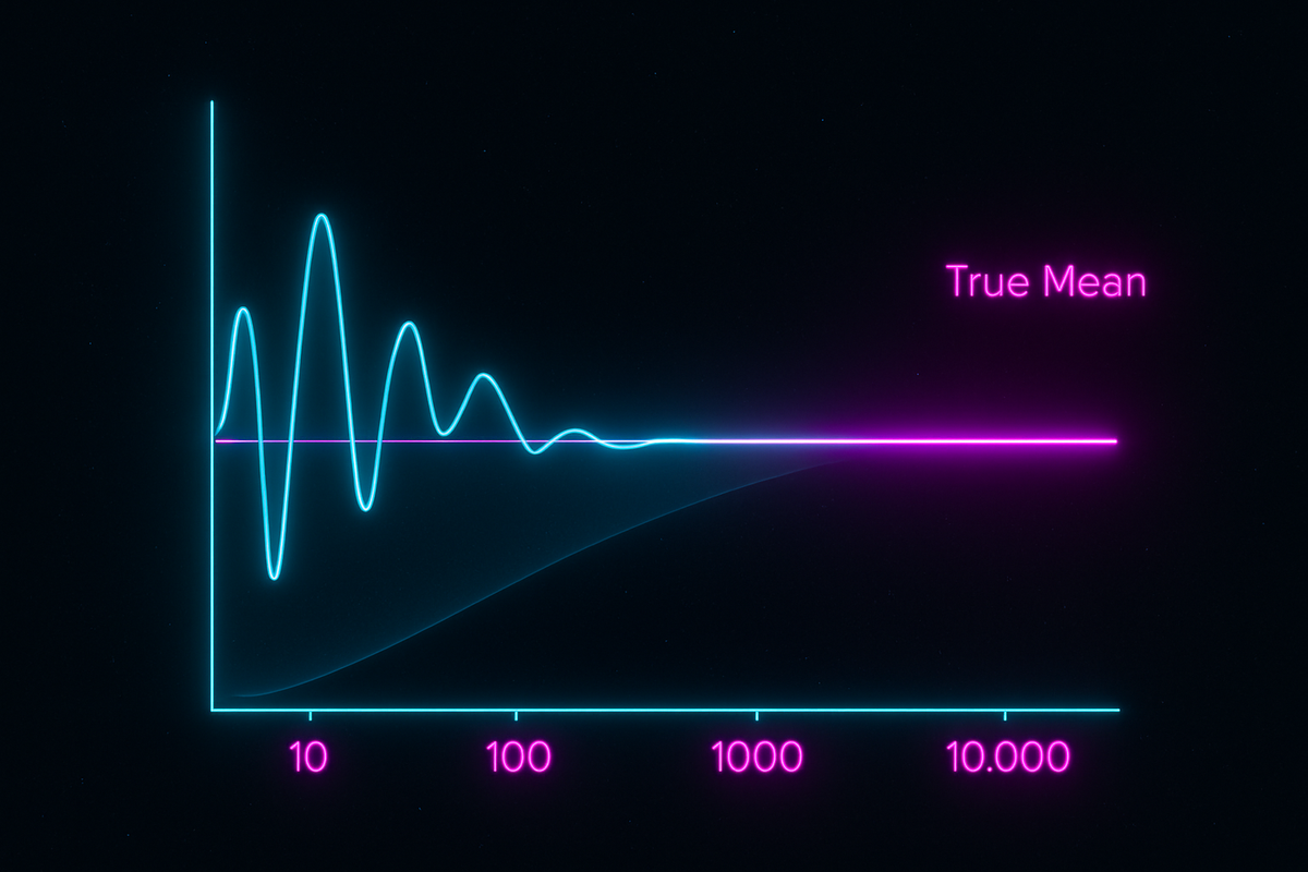 The Law of Large Numbers: Why Averages Stabilize