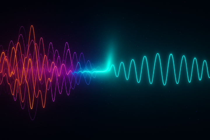 Two oscillating systems phase-locking