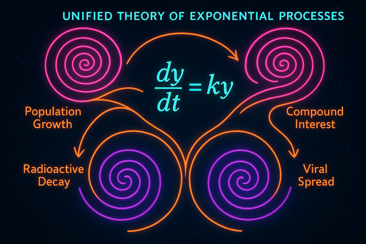 Synthesis: Exponentials as the Language of Multiplicative Processes