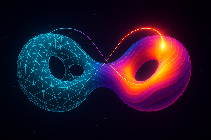 Topology and information geometry converging on neural structure