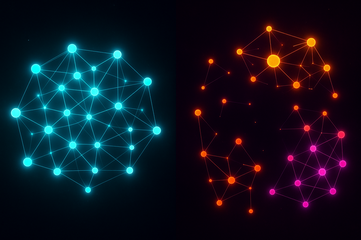 Elite coordination network transforming from integrated cooperation to fragmented competition