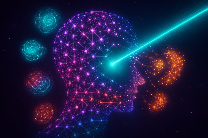 Analytical deconstruction of self-structure through focused attention revealing empty luminous space