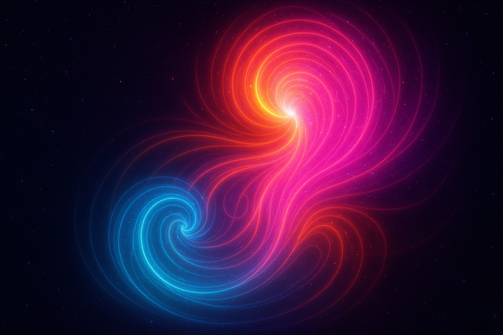 Relational dissolution through love showing surrender and union with divine