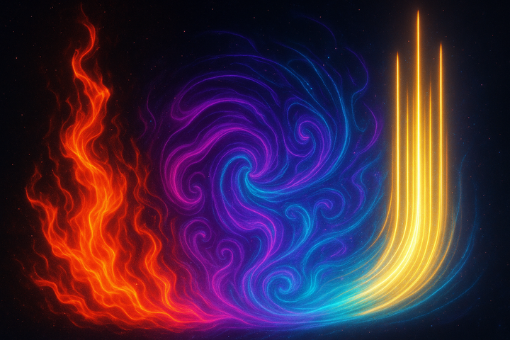 Intense emotional energy transforming from chaotic to integrated form