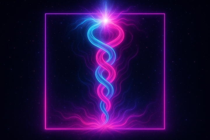 Sacred and mundane energy intertwined in complex dance