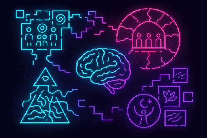 Broken transmission system with mythic algorithms fragmenting