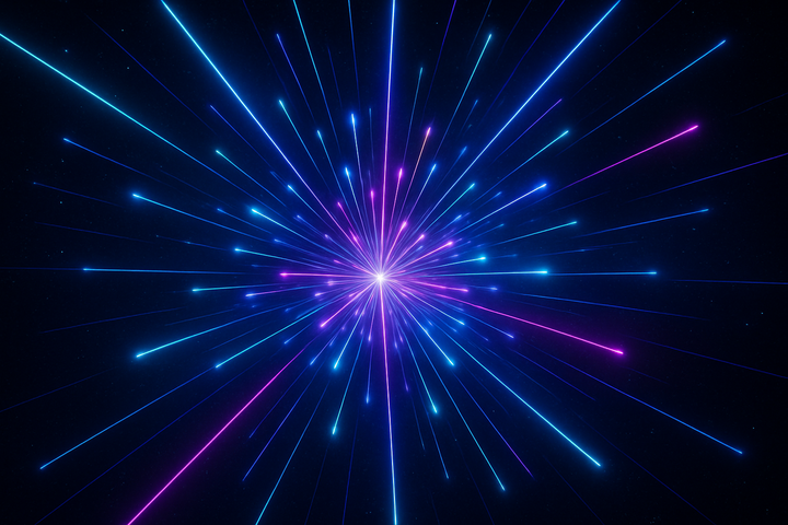 High-dimensional geometric space with surprising properties