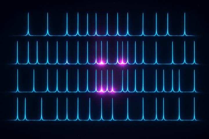 Biological neuron firing spikes with precise timing