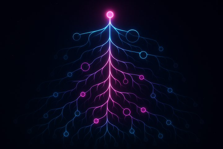 Extended chain of thought reasoning process