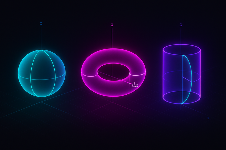 Applications of Integration: Volume Area and Arc Length