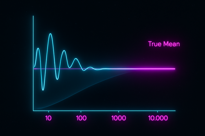 The Law of Large Numbers: Why Averages Stabilize