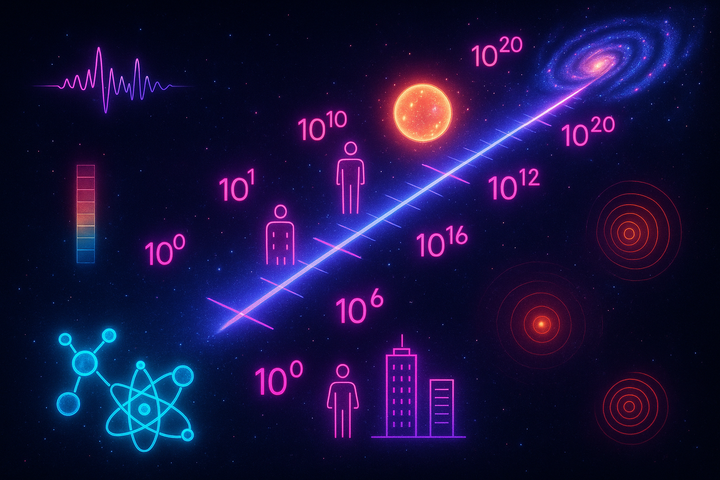 Logarithmic Scales: When Numbers Span Many Orders of Magnitude